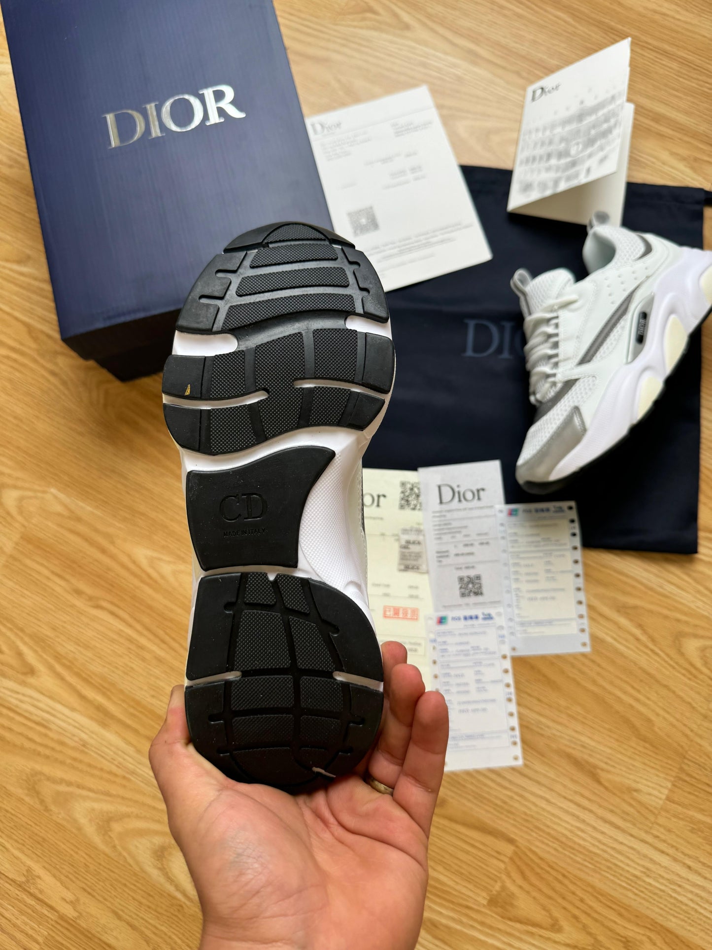 DIOR B22 - BLANCO